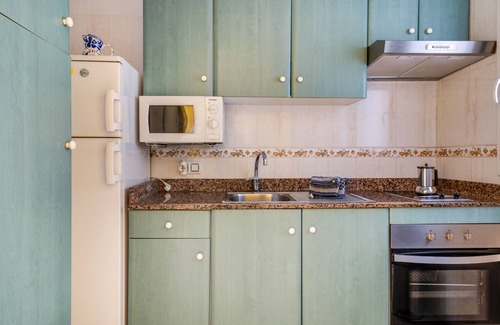 Cala en Forcat Apartment | Apartment 'Biniforcat cb' with Sea View, Shared Pool & Wi-Fi