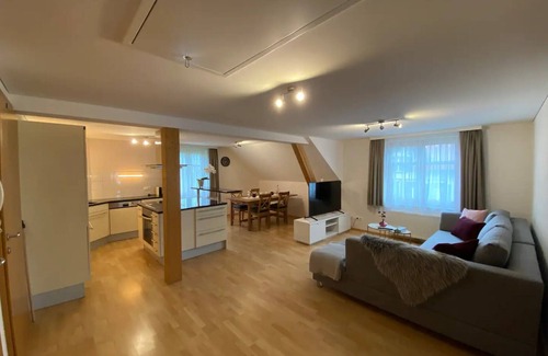 Gaissau Apartment | Apartment 'Bodensee 3 Mit Privatstrand' with Wi-Fi and Air Conditioning