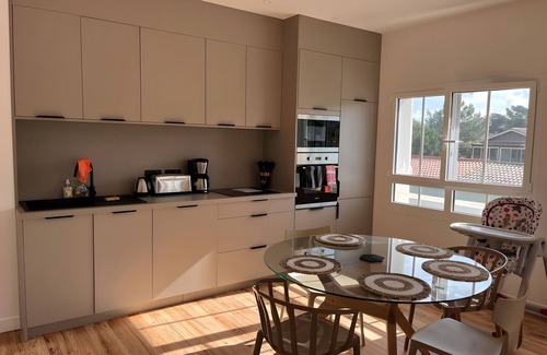 Cap-Ferret Apartment | Apartment 'Cap Ferret Centre Réf 128' with Balcony and Wi-Fi