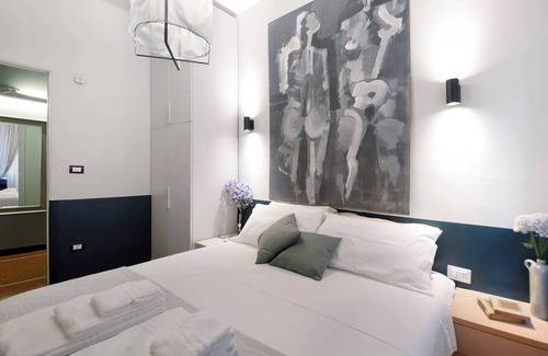 Bogliasco Apartment | Apartment 'Casa Nice - Centro Bogliasco' with Balcony and Wi-Fi