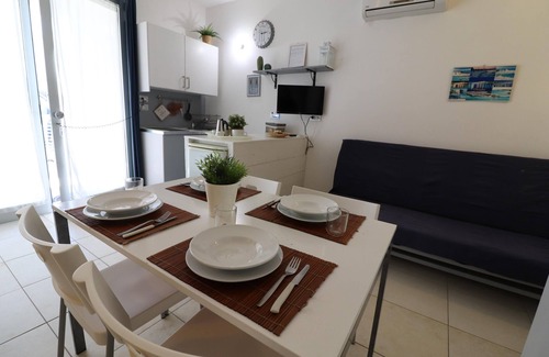 Otranto Apartment | Apartment 'Casa Vacanza Lu Ientu' with Shared Pool, Wi-Fi and Air Conditioning