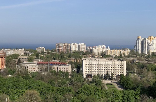 Prymors'kyi district Apartment | Apartment “CHOCOLATE" with sea and park view