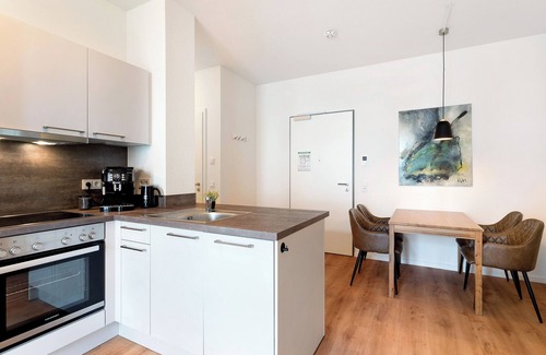 Unterwiehre-Nord Apartment | Apartment 'Km Style Apartments 6' with Balcony and Wi-Fi