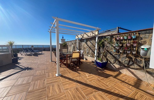 Torrox Costa Apartment | Apartment 'Del Sur' with Sea View, Wi-Fi and Air Conditioning