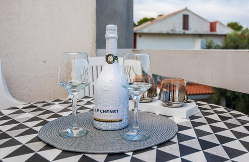 Vir Apartment | Apartment directly on beach | for 2-4 persons