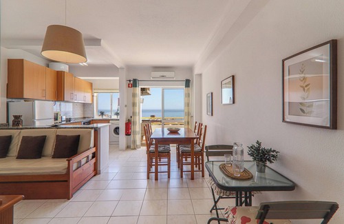 Armacao de Pera Apartment | Apartment Estrela 304 - Vista Mar on the Beach with Sea View, Pool, A/C, Wi-Fi, Garden & Balcony