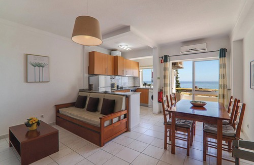 Armacao de Pera Apartment | Apartment Estrela 304 - Vista Mar on the Beach with Sea View, Pool, A/C, Wi-Fi, Garden & Balcony