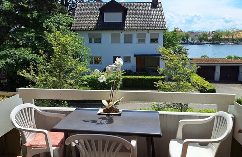 Aschach Apartment | Apartment 'Ferienwohnung Am Alpengarten' with Lake View and Balcony