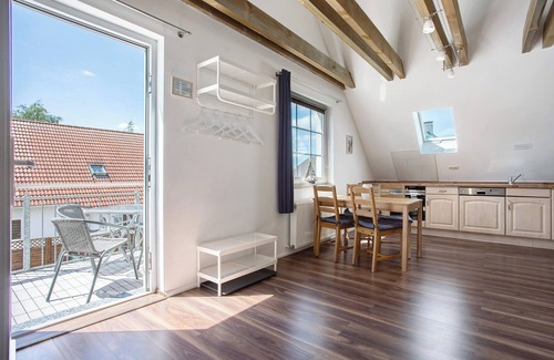 Koserow Apartment | Apartment 'Fewo 1' with Balcony and Wi-Fi