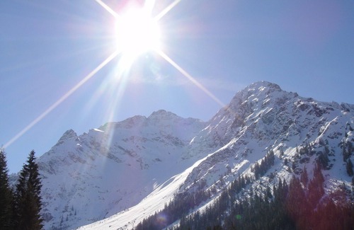 Mittelberg Apartment | Apartment for 2 persons with balcony, pool, sauna, mountain view, mountain bath incl.