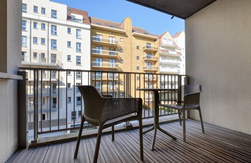Bray-Dunes House | Apartment for 6 people (4 adults - 2 children) with balcony