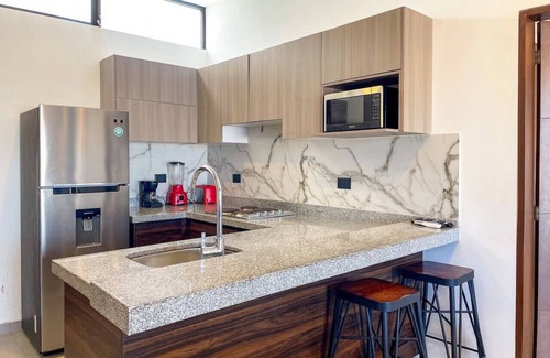 Zona Dorada Apartment | Apartment for 7 people with pool on the 3rd floor