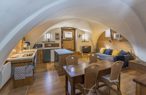 La Plagne-Tarentaise Apartment | Apartment 'Maison Lennox' with Mountain View, Private Terrace and Wi-Fi