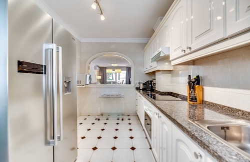 Marbella Apartment | Apartment 'Ground Floor Marbella on the Beach' with Pool, Garden & Wi-Fi