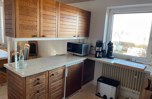 Beffendorf Apartment | Apartment 'Hund Und Kind' with Shared Terrace, Shared Garden and Wi-Fi
