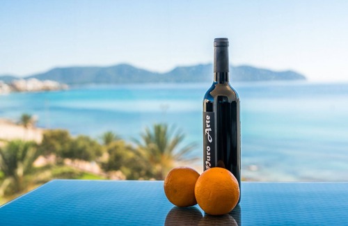 Sant Llorenc des Cardassar Apartment | Apartment in CALA MILLOR, directly on the beach, with 2 bedrooms, WIFI Free, 5 ETAGE.