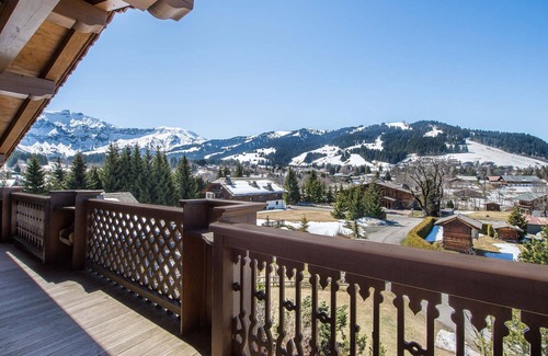 Le Planellet Apartment | Apartment in Megève - 4 rooms, 3 bedrooms, balcony, wifi, parking