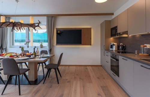 Paß Thurn Apartment | Apartment in Mittersill with a washing machine