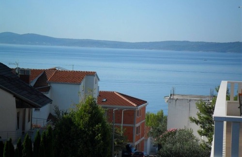 Businci Apartment | Apartment in Okrug Gornji with Seaview, Balcony, Air condition, WIFI (4790-4)