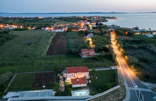 Privlaka Apartment | Apartment in Privlaka with Seaview, Balcony, Air condition, WIFI (3598-5)