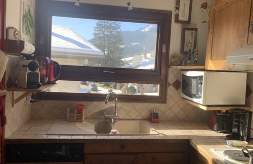 Megeve Apartment | Apartment in residence with private pool and tennis court 10 minutes walk from the center and hiking areas