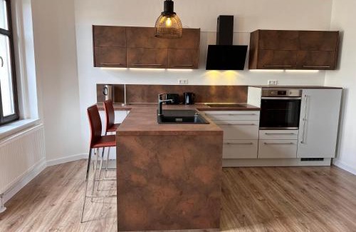 Rauschwalde Apartment | Apartment Kander 140 m2 mit Massagesessel