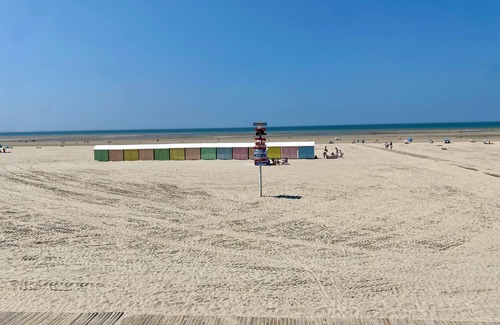 Berck-sur-Mer Apartment | Apartment " l'écume Céleste " in Berck Plage 4/6 pers Beach 3 minutes walk!