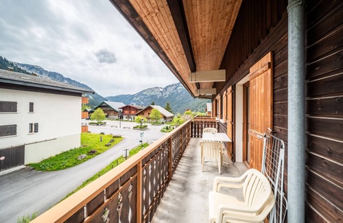 Chatel Apartment | Apartment 'La Flèche De Vermeil - 6 Pers' with Mountain View, Balcony and Wi-Fi