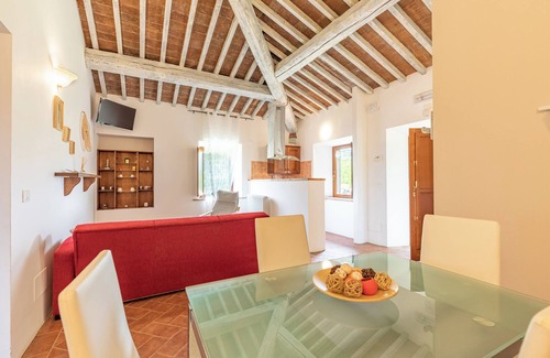 Chianciano Terme Apartment | Apartment 'La Loggia' with Mountain View, Shared Pool and Wi-Fi