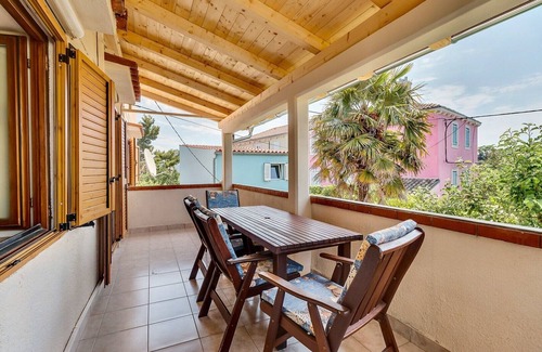 Nerezine Apartment | Apartment MARISOL with cozy terrace close to the beautiful beach