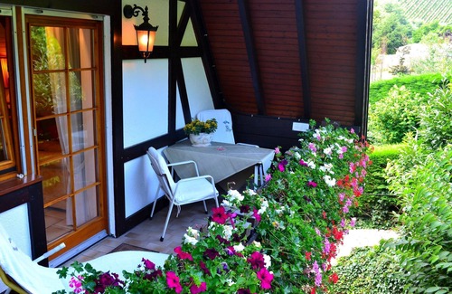 Sasbachwalden Apartment | Apartment 'Nachtigall' with Mountain View, Shared Terrace and Wi-Fi