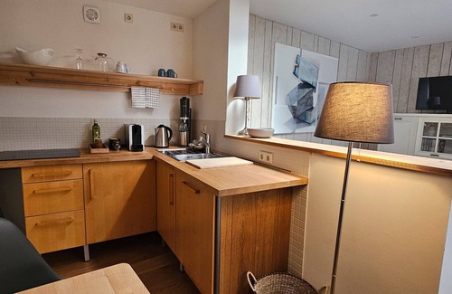 Striesen Apartment | Apartment 'Nahe Blauen Wunder' with Shared Terrace, Shared Garden and Wi-Fi
