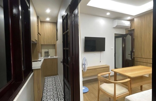 Yen Phu Apartment | Apartment near West Lake, fully furnished, nice view, large balcony.