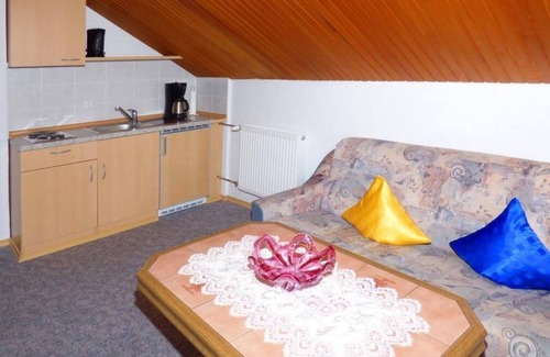 Oberlindbergmuhle Apartment | Apartment no. 4 | Apartment with a children's room and a kitchen-living room