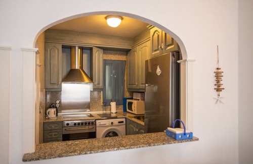 Cambrils Apartment | Apartment on the beachfront, with pool, terrace and parking.