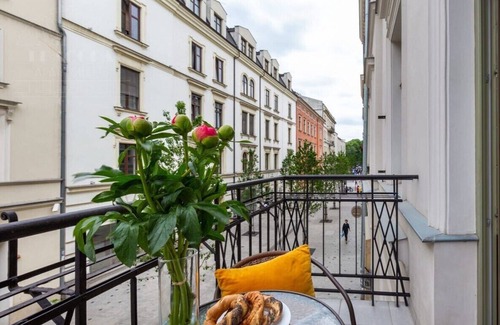 Piasek Południe Apartment | Apartment Pistacchio with balcony