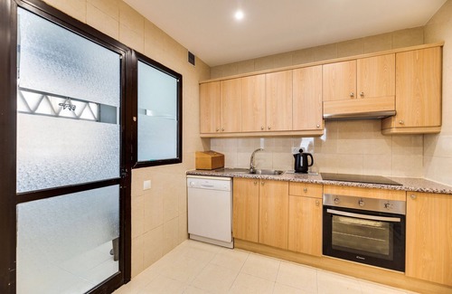 Puerto Banus Apartment | Apartment 'Puerto Banus3 Sandy Beachside' with Shared Pool and Air Conditioning