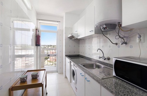 Armacao de Pera Apartment | Apartment São Rafael 11ºD - Vista Mar with Wi-Fi, Garden & Balcony