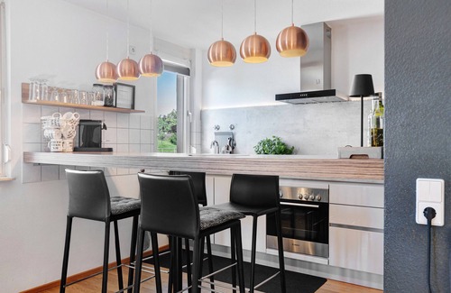 Uhldingen-Muehlhofen Apartment | Apartment 'Spectrum 2' with Balcony and Wi-Fi