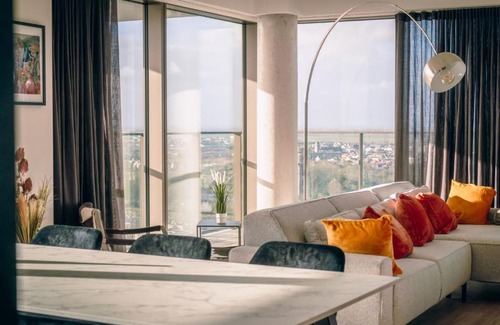 Ostend City Centre Apartment | Apartment Sky Tower View by Interhome