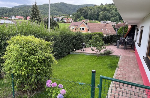 Neusatzeck Apartment | Apartment 'Striebels' with Mountain View, Private Terrace and Wi-Fi