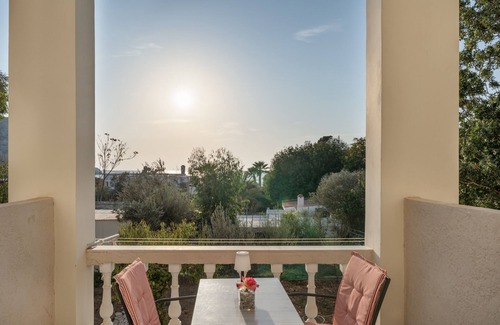 Panormos Apartment | Apartment 'Two-Bedroom No 6' with Sea View, Wi-Fi and Air Conditioning