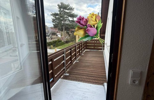Blankenburg Apartment | Apartment 'Unser Harztraum' with Balcony, Wi-Fi and Air Conditioning