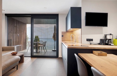 Marlengo Apartment | Apartment 'Victoria' with Mountain View, Shared Pool and Wi-Fi