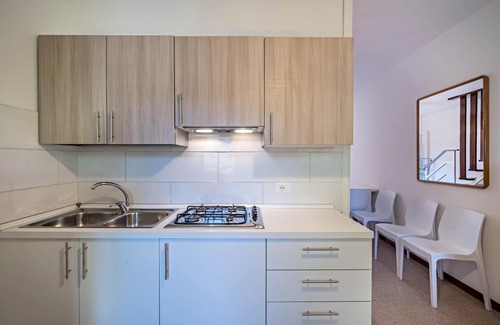 Bibione Apartment | Apartment 'Villa Luca Trilocale 3' with Shared Pool and Terrace