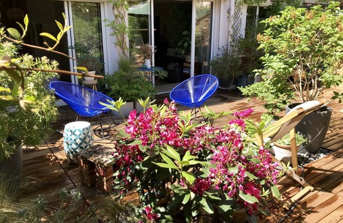Quartier de Javel House | Apartment with garden terrace near Eiffel Tower 4 persons