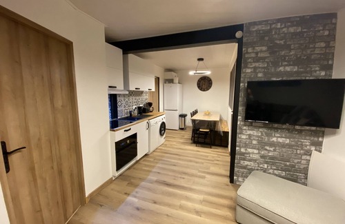 Montalbert Apartment | Apartment, with large terrace, Ski in - Cosy and Industrial