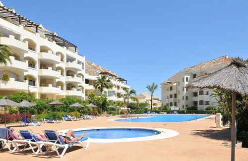 Nikki Beach Apartment | Apartment with large terrace, communal pool. Walking distance sandy beach!