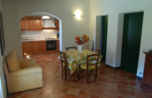 Sant'Appiano Apartment | Apartment with pool, WIFI, TV, patio, pets allowed, panoramic view, parking, close to San Gimignano