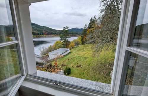 Forbach Apartment | Apartment 'Zum Alten Wärterhaus Obergeschoss' with Lake View, Shared Terrace and Wi-Fi